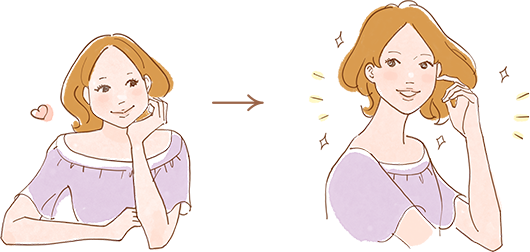 小顔になれる仕組み